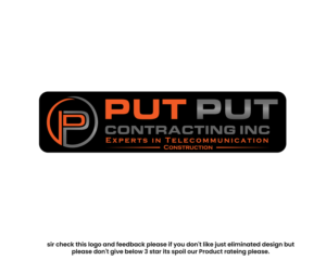 Logo-Design von Aqeel Momin für Put Put Contracting Inc | Design: #24221869