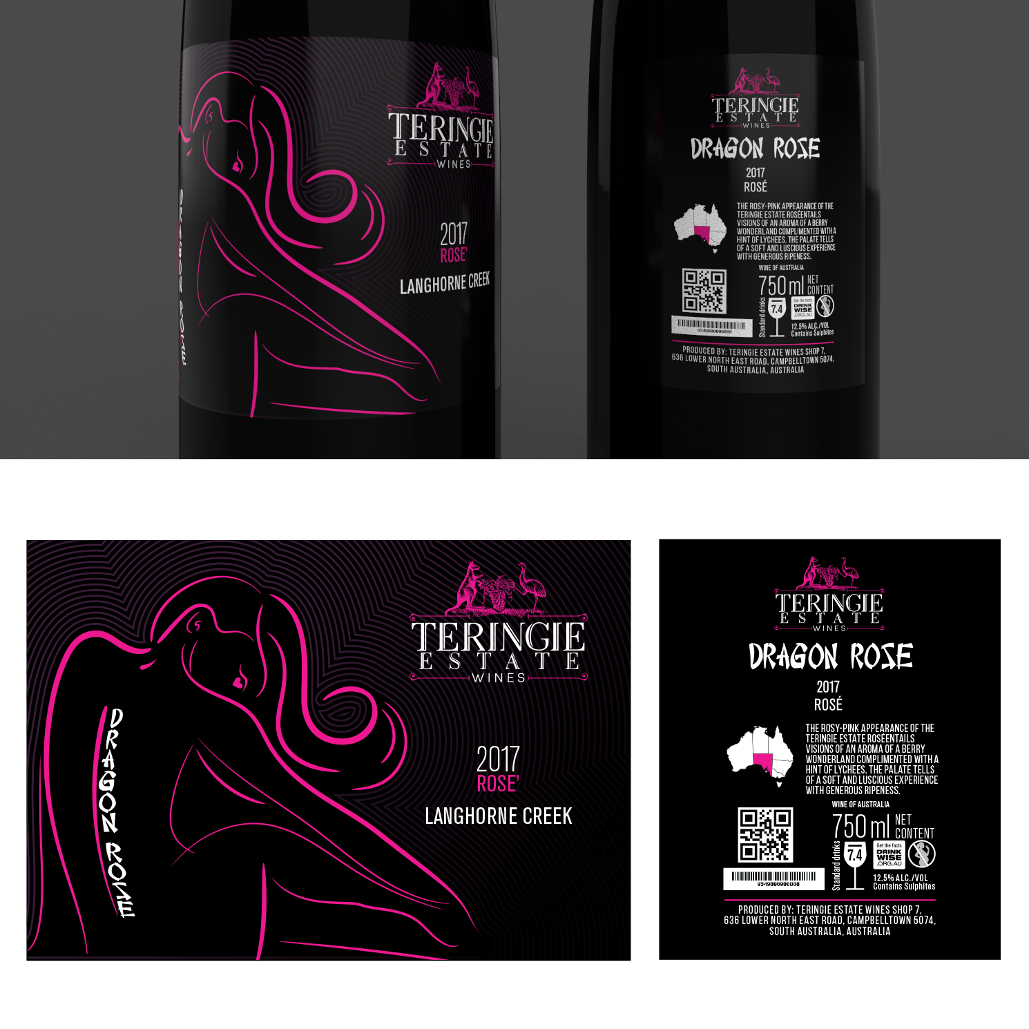 Label Design by PointGrfx for Red Lion Australia | Design #19914633