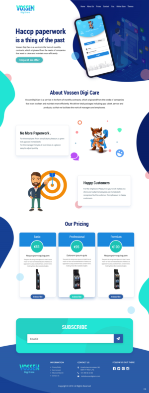 Web Design by pb for this project | Design: #19840984
