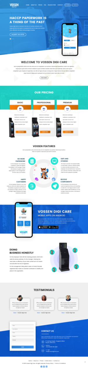 Web Design by pb for this project | Design: #19840986