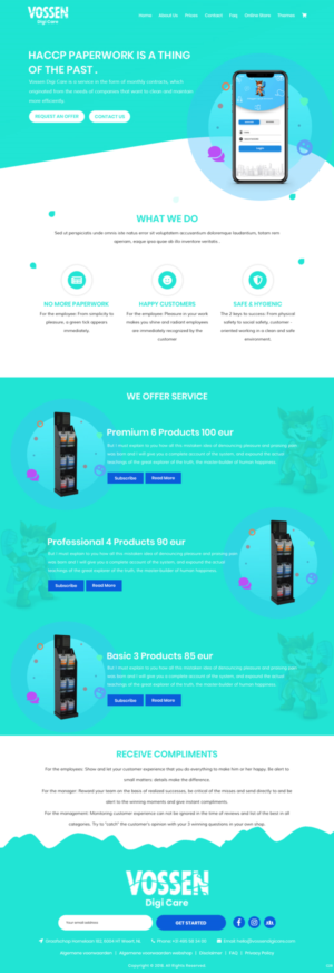 Web Design by pb for this project | Design: #19840995