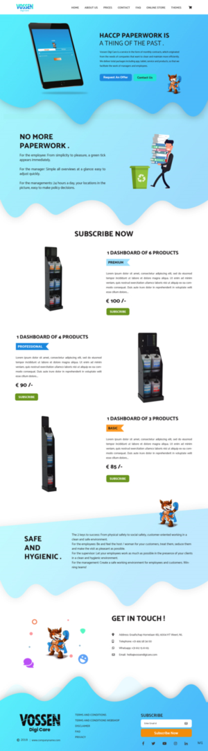 Web Design by pb for this project | Design: #19840996
