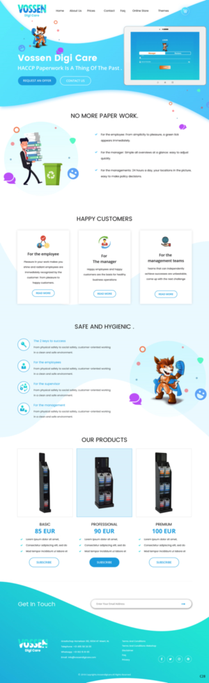 Web Design by pb for this project | Design: #19840998
