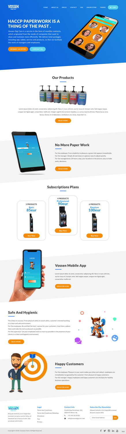 Web Design by pb for this project | Design #19841000
