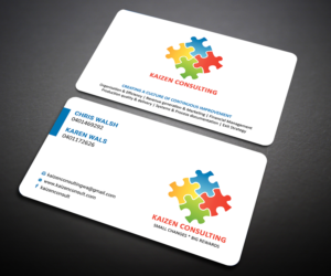 Business Card Design by Designers Hub for Kaizen Consulting | Design: #19841072