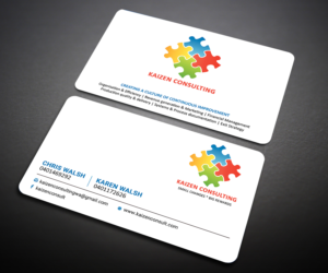 Business Card Design by Designers Hub for Kaizen Consulting | Design: #19841367