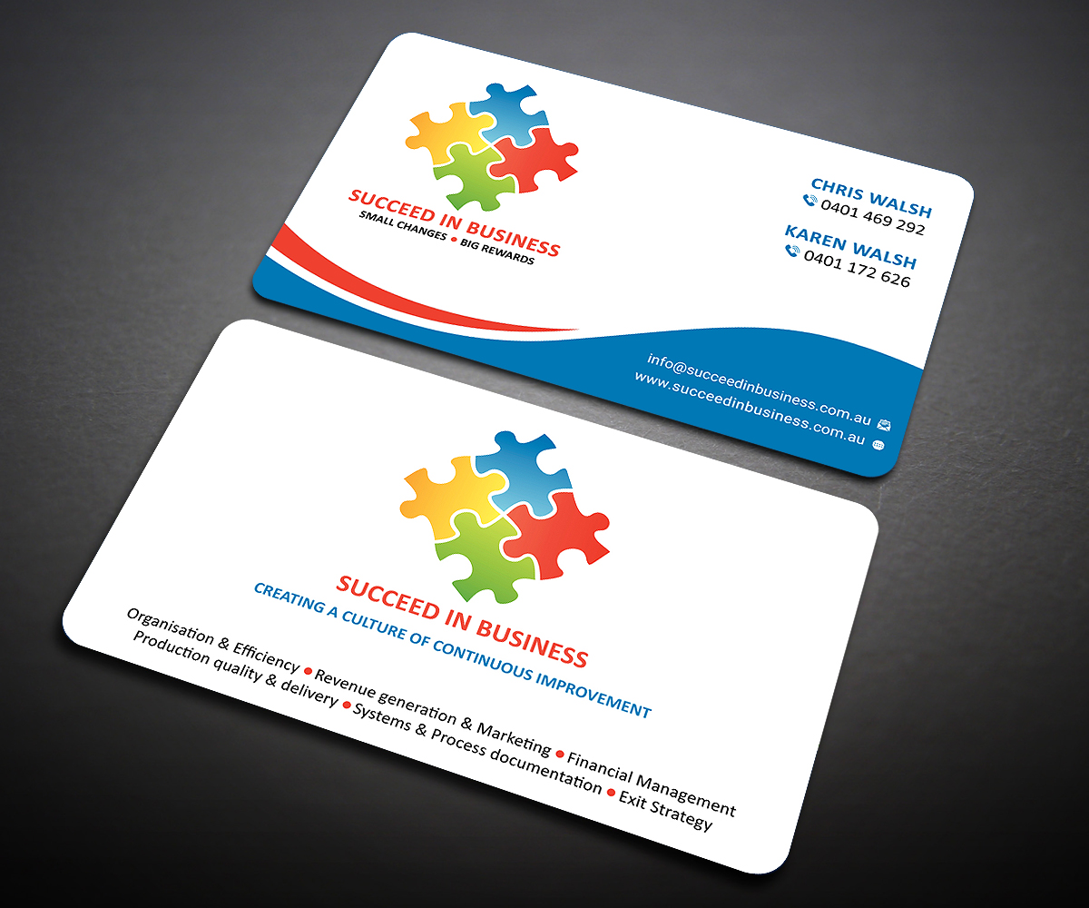 Business Card Design by Designers Hub for Kaizen Consulting | Design #19866808