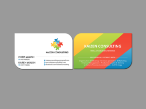 Design de Carte de Visite par Creations Box 2015 pour Kaizen Consulting | Design : #19846319