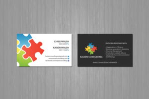 Design de Carte de Visite par Creations Box 2015 pour Kaizen Consulting | Design : #19846410