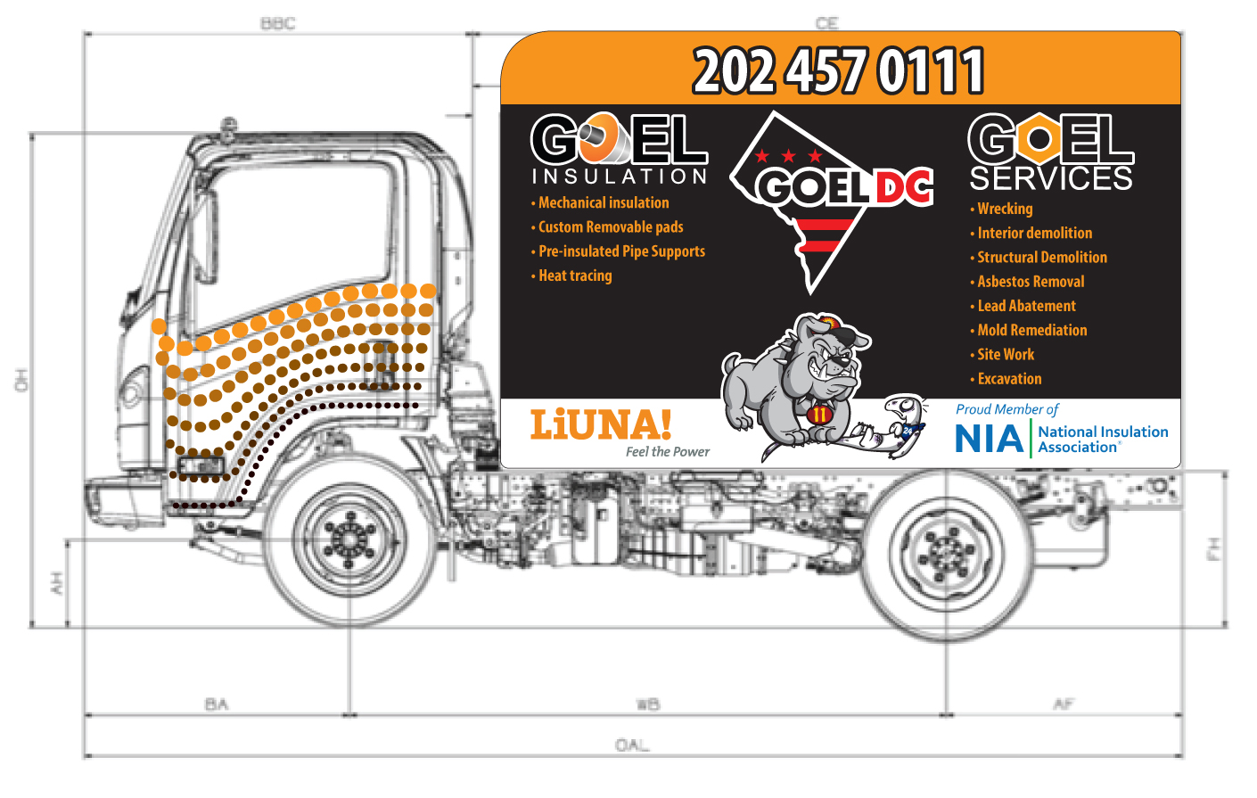 Car Wrap Design by Kings Bishop Design for Goel Services, Inc | Design #20084471