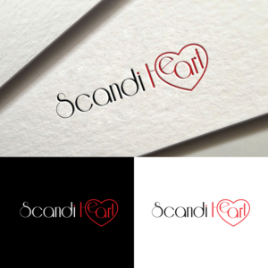 Scandi Heart  | Logo Design by FourtuneDesign