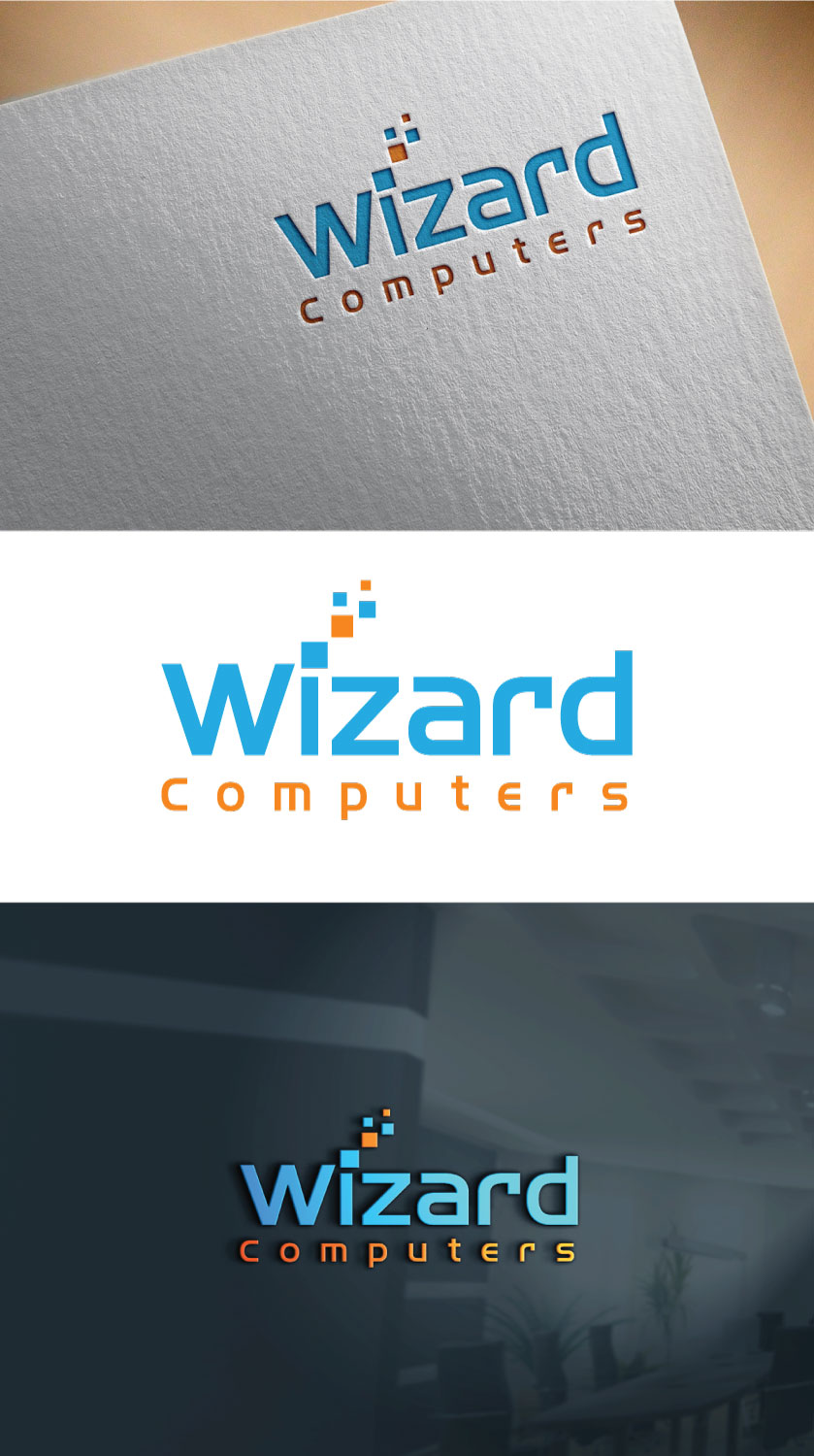 Logo Design by creativerahman82 2 for Wizard IT Solutions | Design #19847636