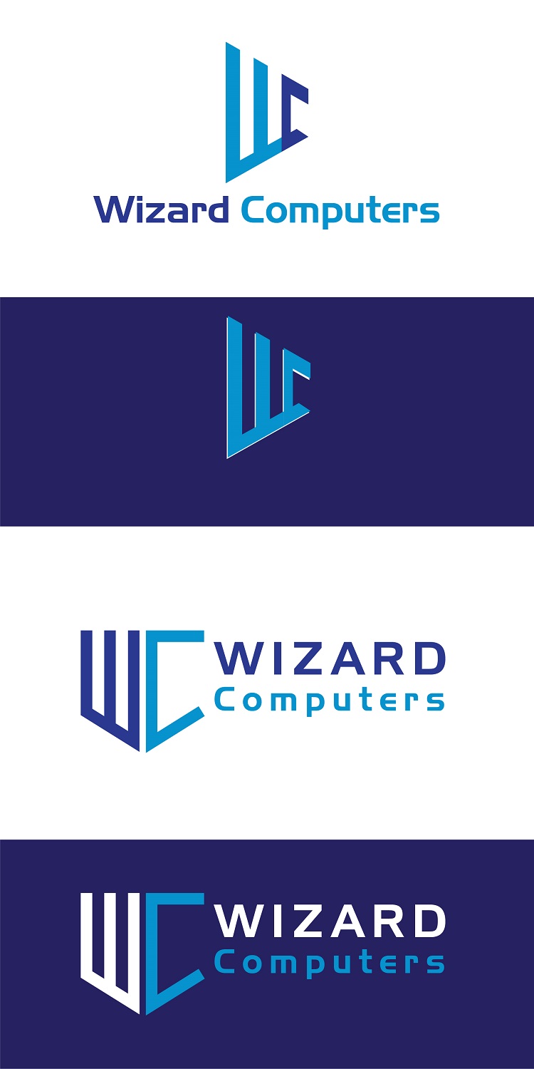Logo Design by Muhammad Hafeez for Wizard IT Solutions | Design #19852481