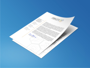 Side of Page Partnership-type Letterhead Design for Chiropractic Office | Schreibwaren-Design von Atvento Graphics