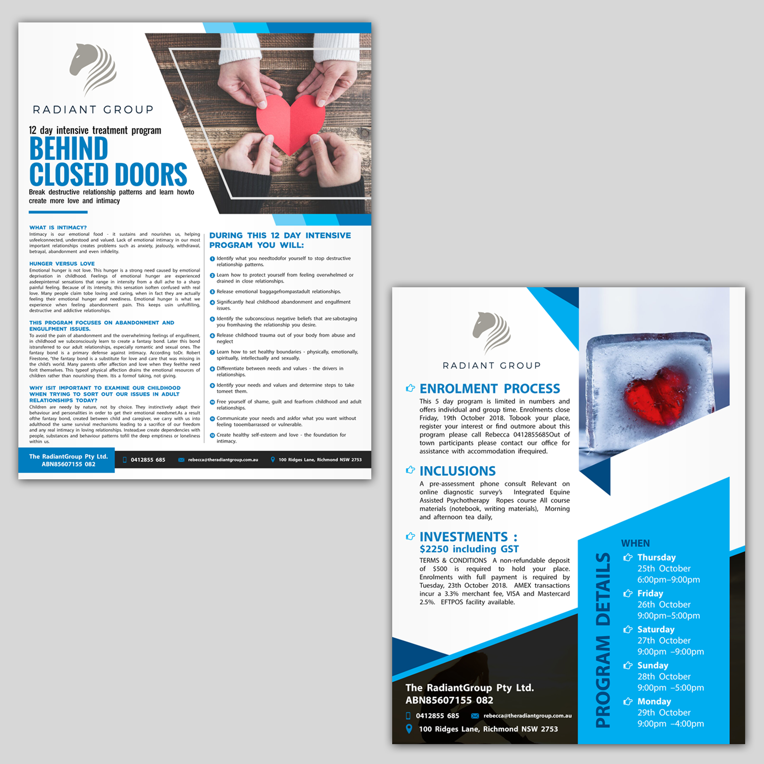 Diseño de Flyer por aspiremedia para este proyecto | Diseño #19859573