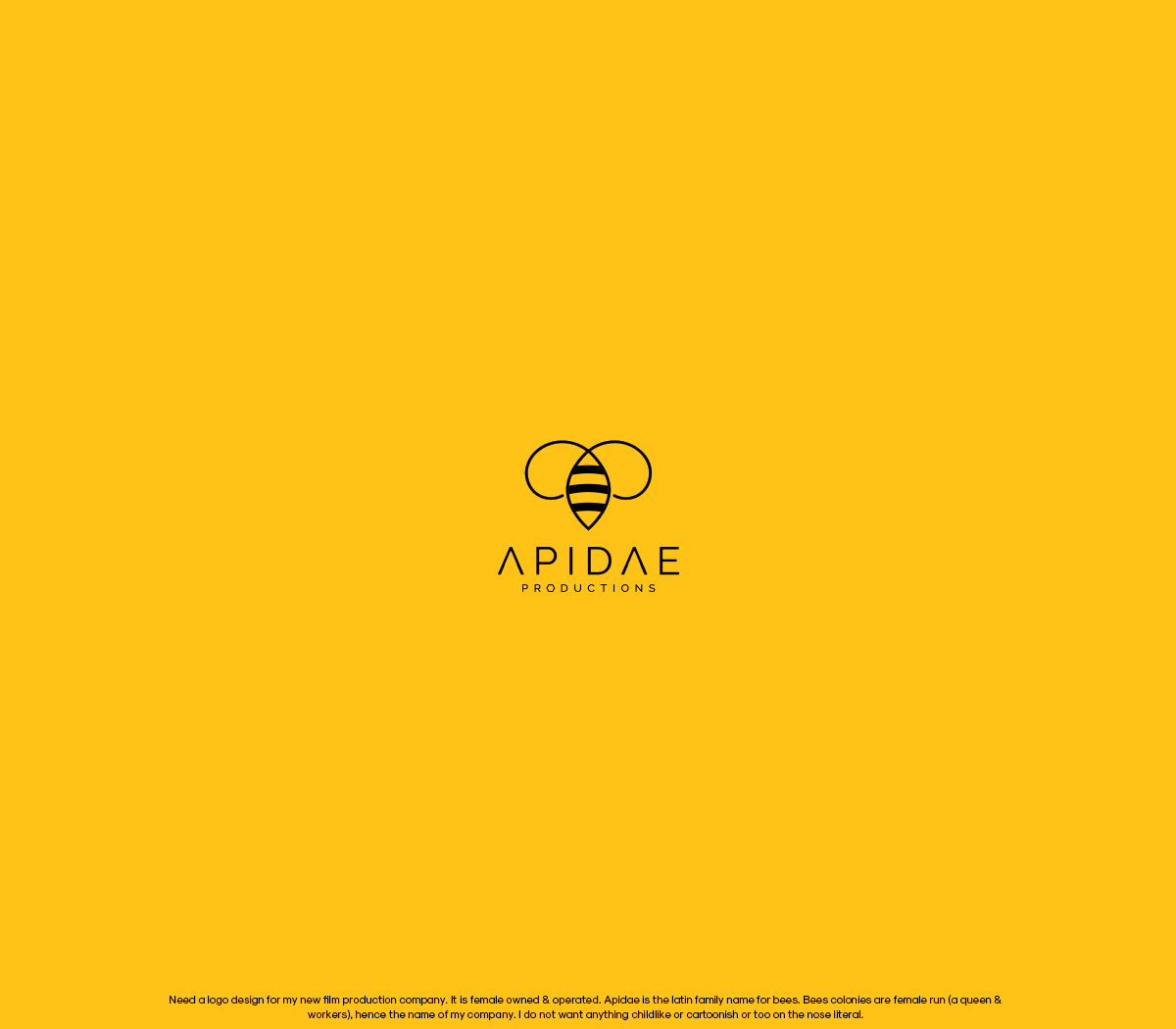 Logo Design by GBDESIGN for Apidae Productions | Design #19848073