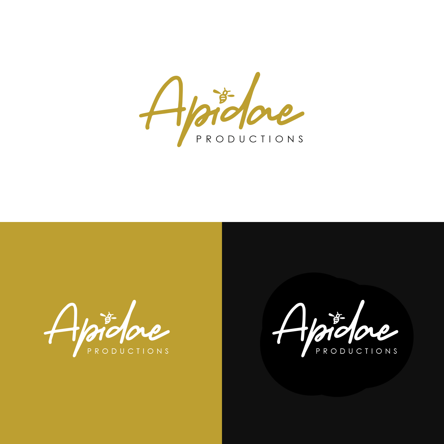 Logo Design by friska.melyanti for Apidae Productions | Design #19884761