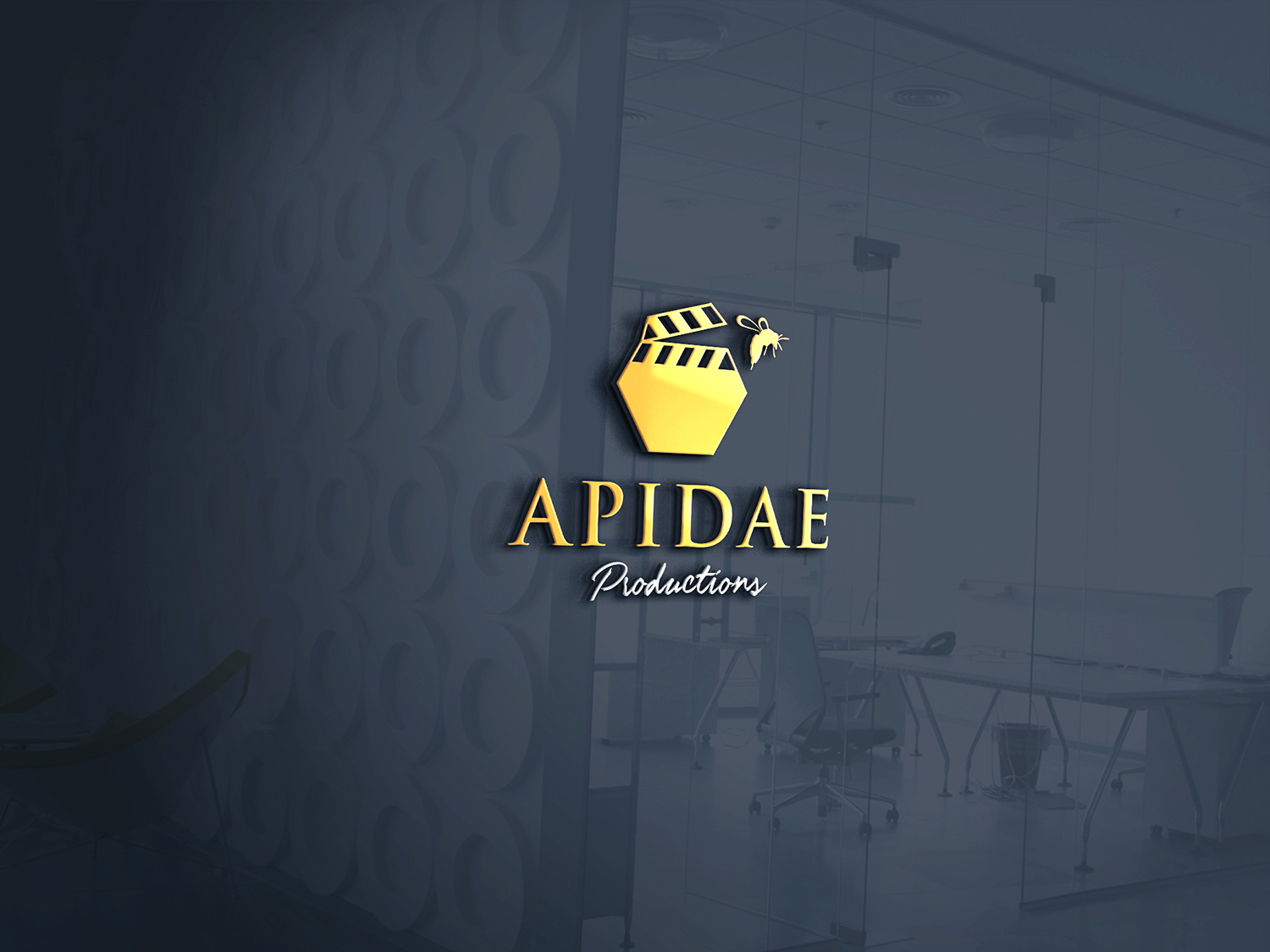 Logo Design by Muhammad Imran 3 for Apidae Productions | Design #19886601