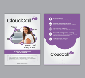 Handout for Conference - Tech Company | Diseño de Flyer por DesignMarket