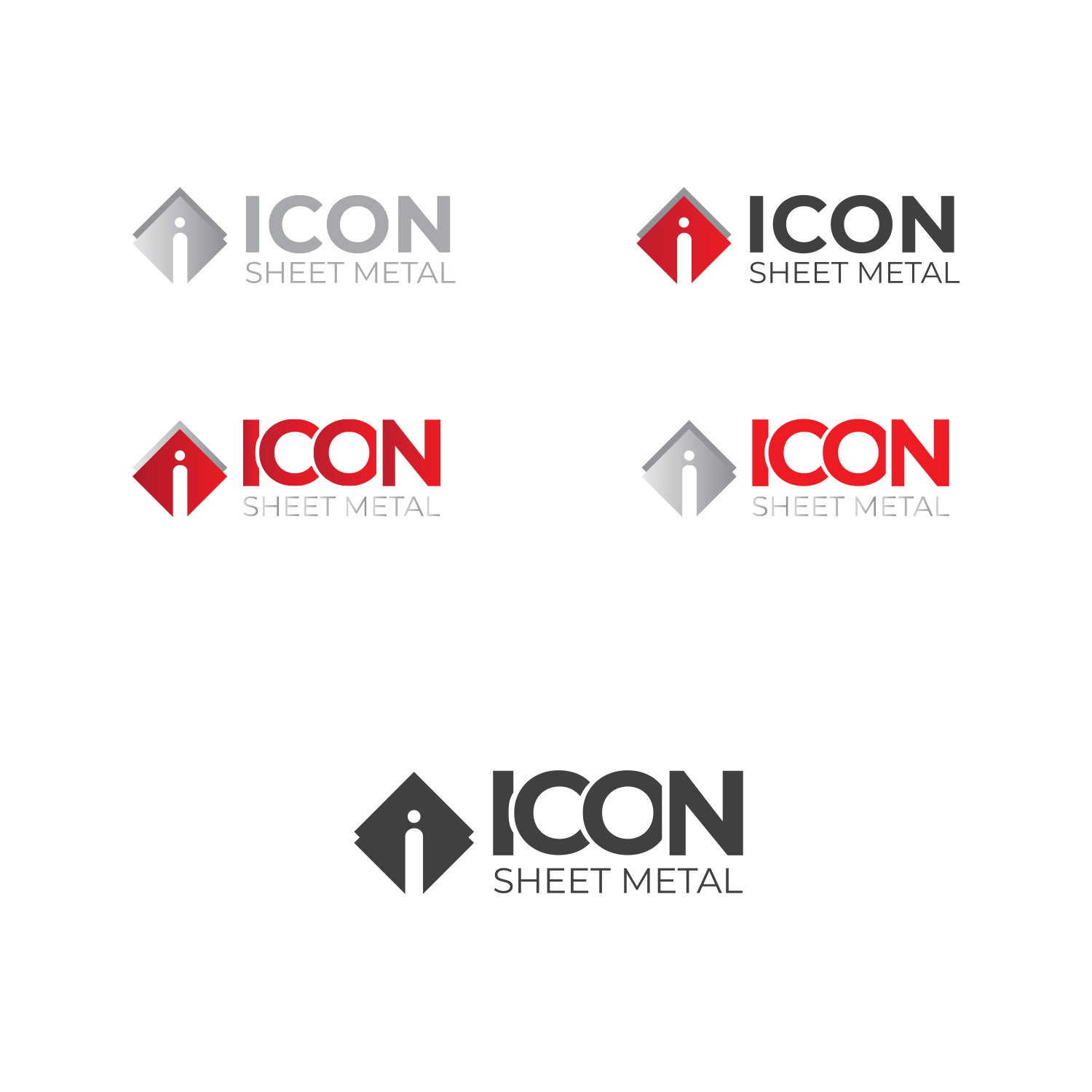 Professional, Masculine, Construction Company Logo Design for ICON
