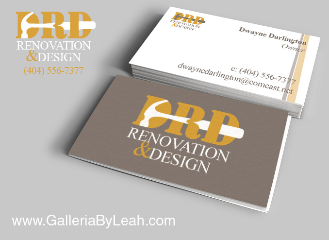 Business Card Design by galleria.by.leah for this project | Design #2909008