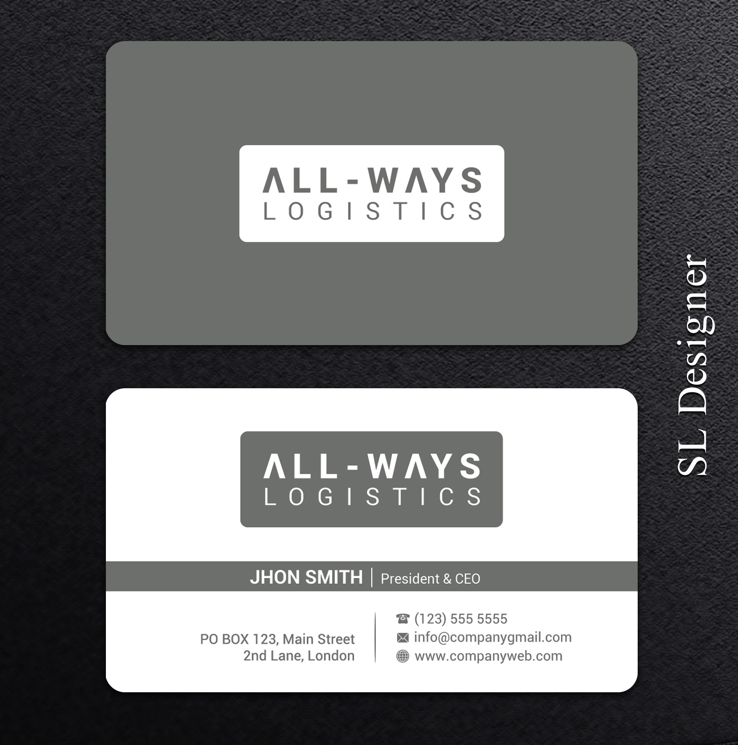 Business Card Design by SL Designer for this project | Design #19860745