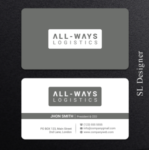 Business Card Design by SL Designer for this project | Design: #19860745