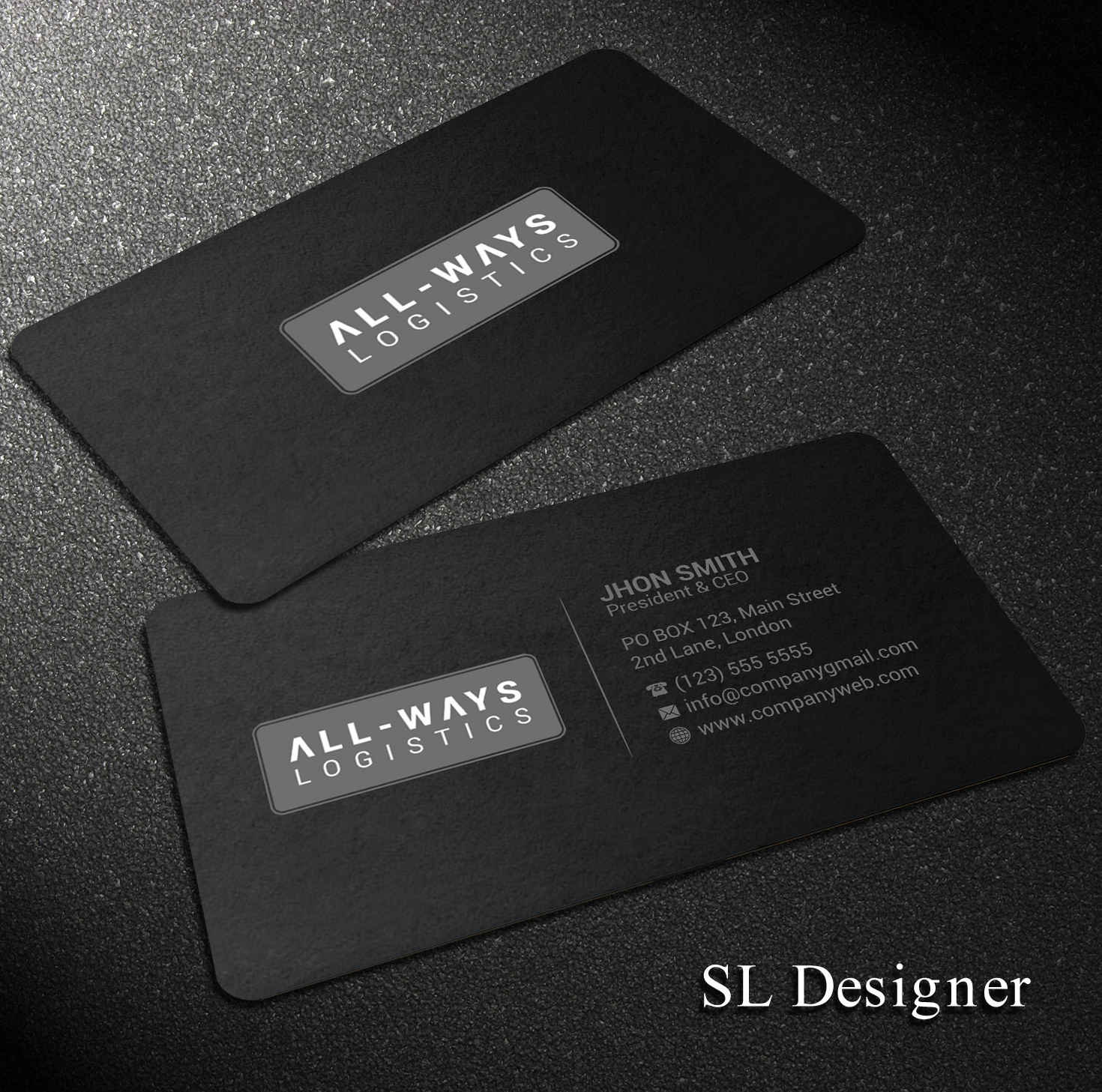 Business Card Design by SL Designer for this project | Design #19860750