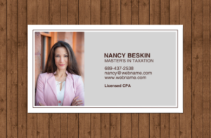 Business Card Design by chandrayaan.creative