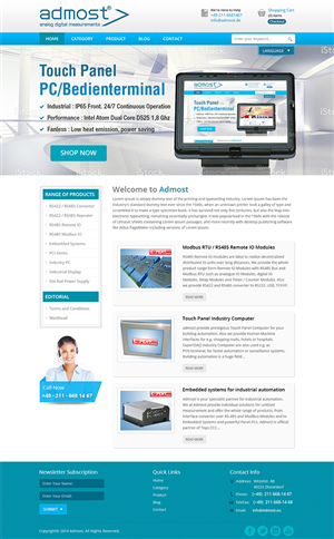 Diseño Web por Mayank Patel para este proyecto | Diseño #2936691