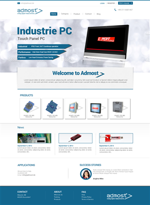 Diseño Web por TechWise para este proyecto | Diseño #2915175
