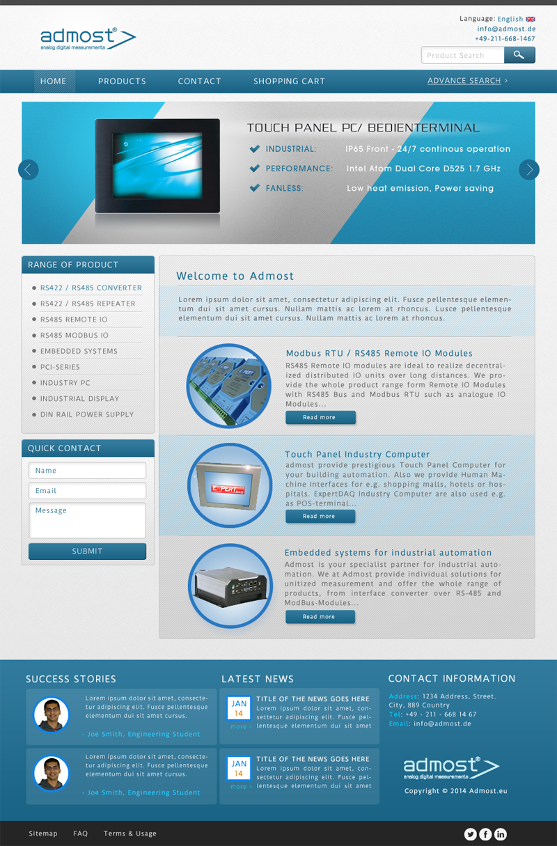 Diseño Web por JM para este proyecto | Diseño #2958267