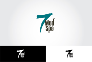  7 (Big bold and unique)  and in smaller text, (the words)  Med Spa. this can be under the 7 or across. No preference.    | Logo Design by SMILEforDesigns