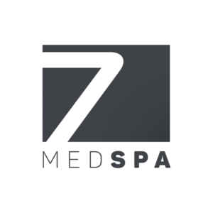  7 (Big bold and unique)  and in smaller text, (the words)  Med Spa. this can be under the 7 or across. No preference.    | Logo Design by z a n a