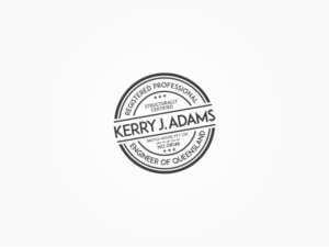 I need an engineering certification stamp/seal to digitally stamp construction drawings. | Stationery Design by Atvento Graphics