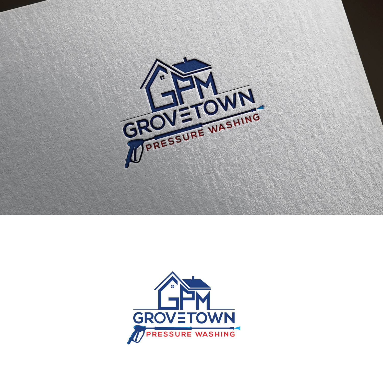 Logo-Design von sankar999 für Grovetown Pressure Washing | Design #19870966