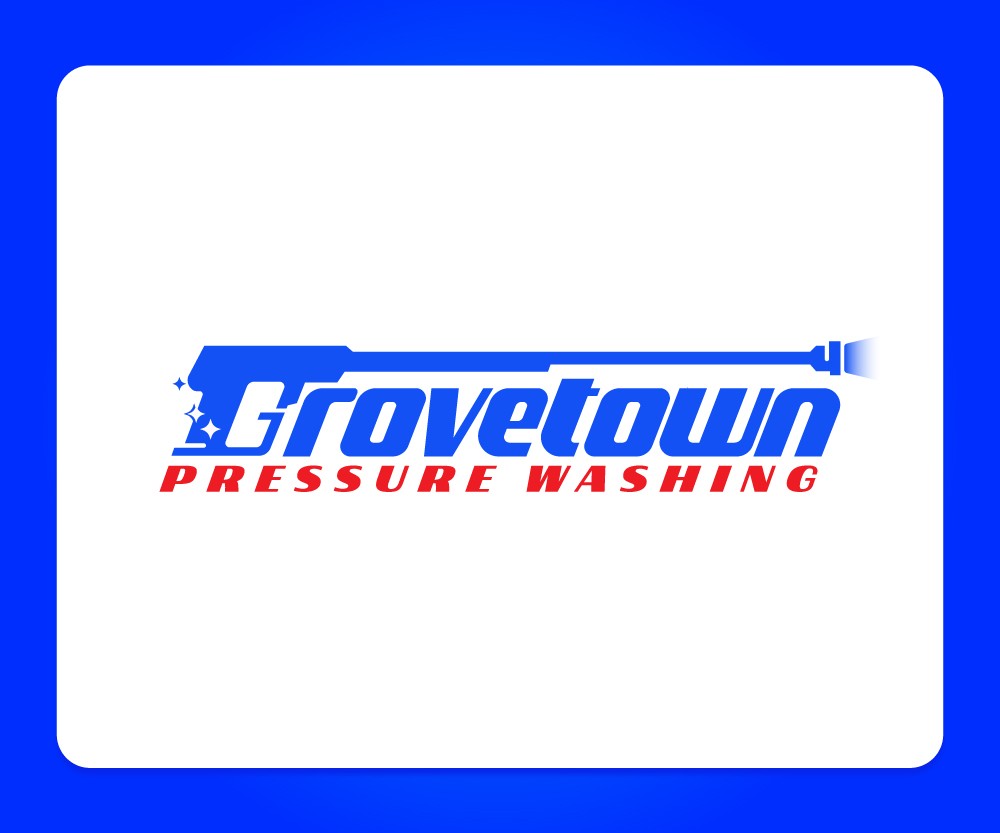 Logo Design by Creati Studio for Grovetown Pressure Washing | Design #19877777