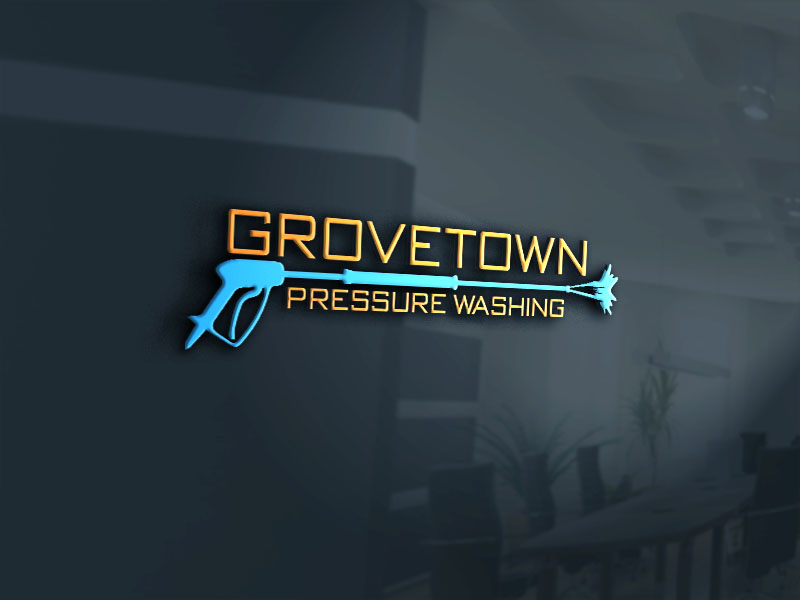 Logo Design by axel xhone 2 for Grovetown Pressure Washing | Design #19885725