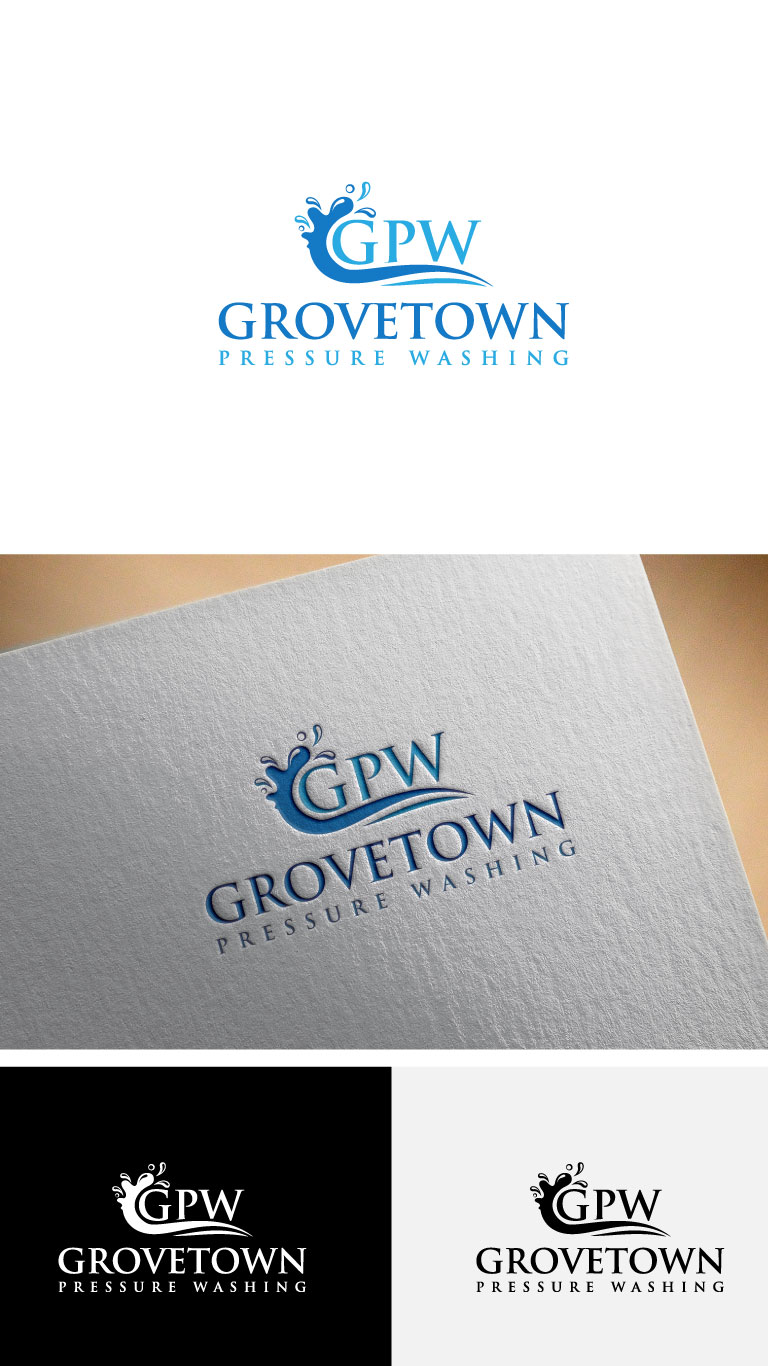 Logo-Design von jack07 für Grovetown Pressure Washing | Design #19886832