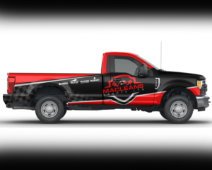 Powersports Dealership Shop Truck Wrap