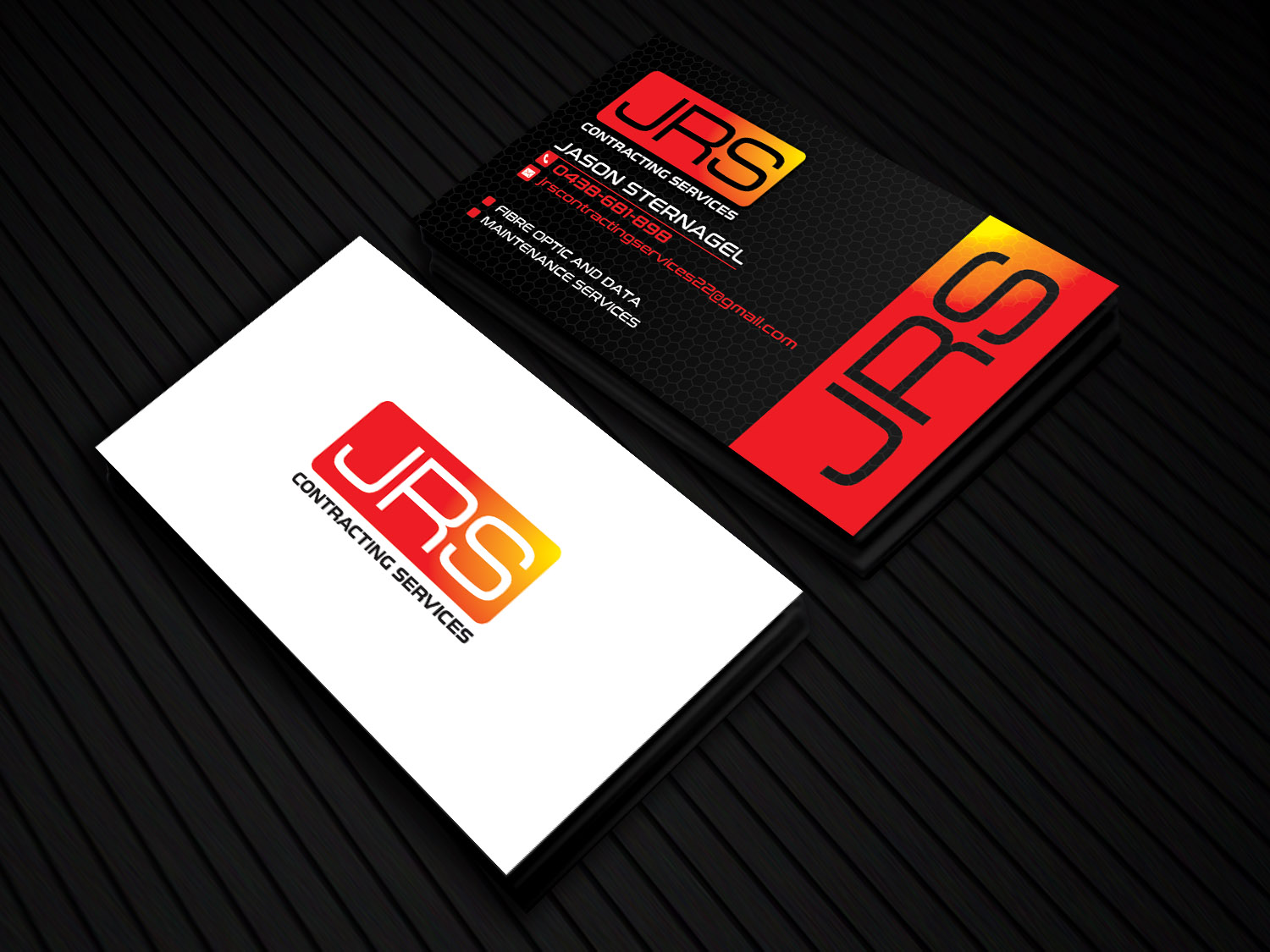 Business Card Design by Sandaruwan for JRS Contracting Services | Design #19922094