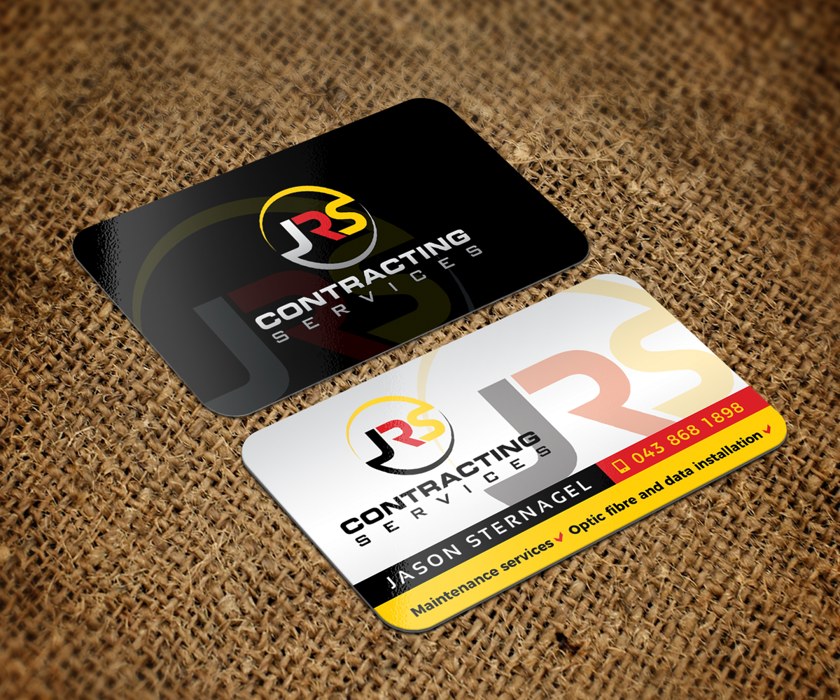 Business Card Design by Ethien for JRS Contracting Services | Design #19870582