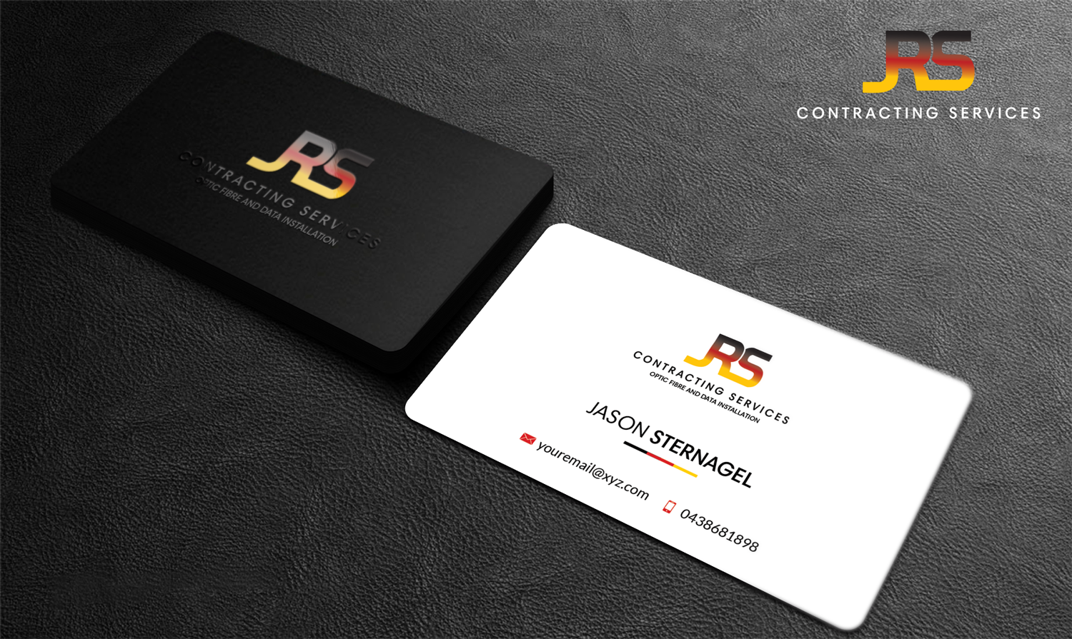 Business Card Design by Riz' for JRS Contracting Services | Design #19871654