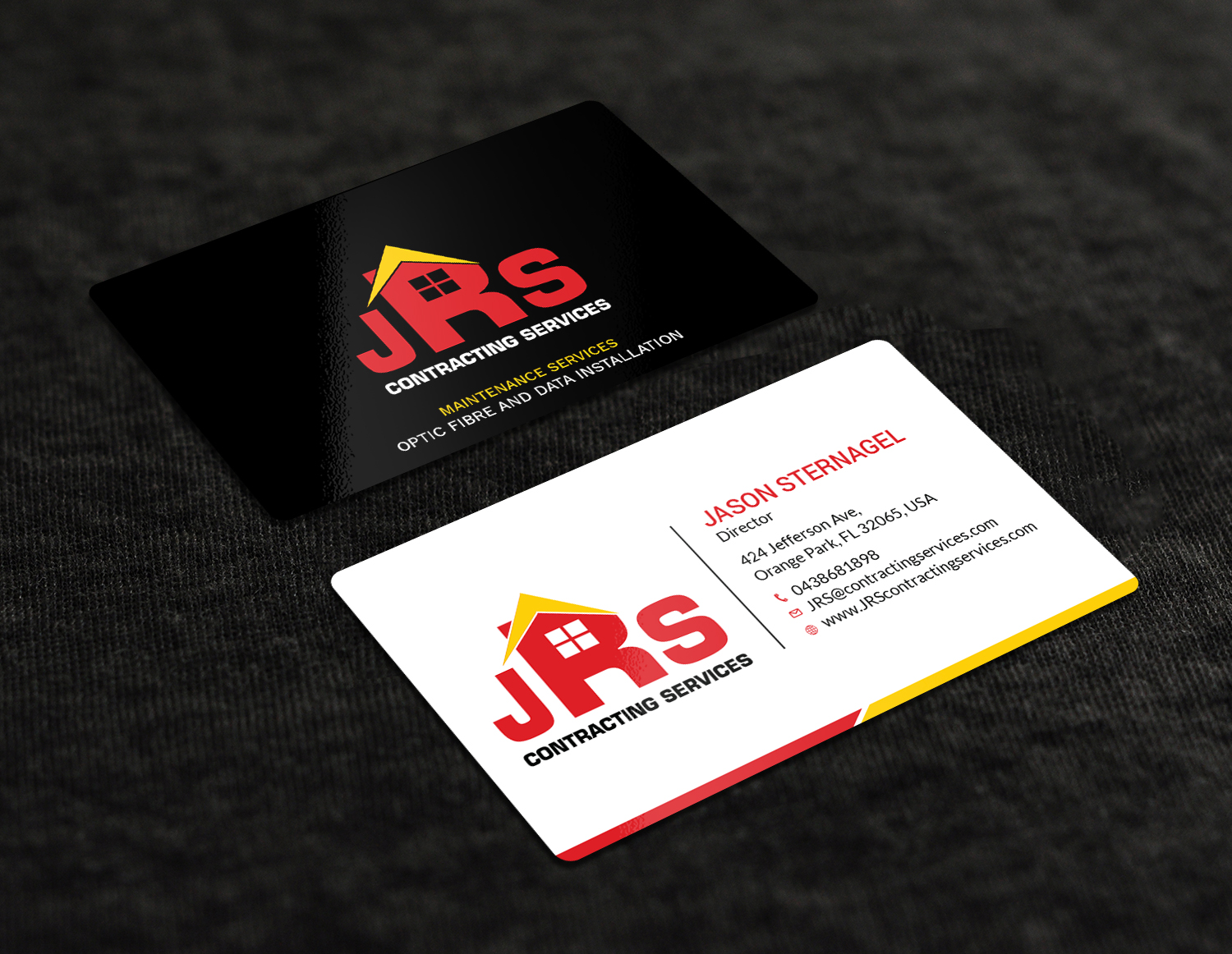 Business Card Design by Tripti Ranjan Gain for JRS Contracting Services | Design #19862534