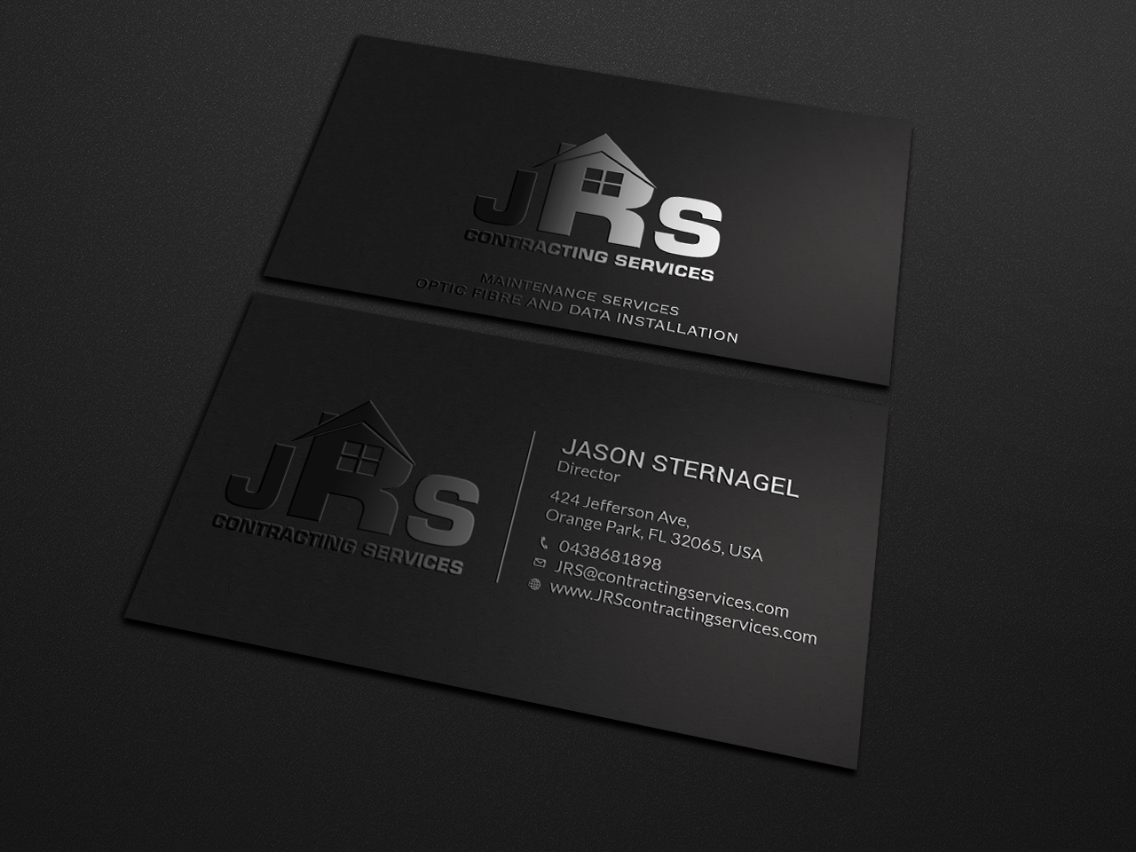 Business Card Design by Tripti Ranjan Gain for JRS Contracting Services | Design #19862540