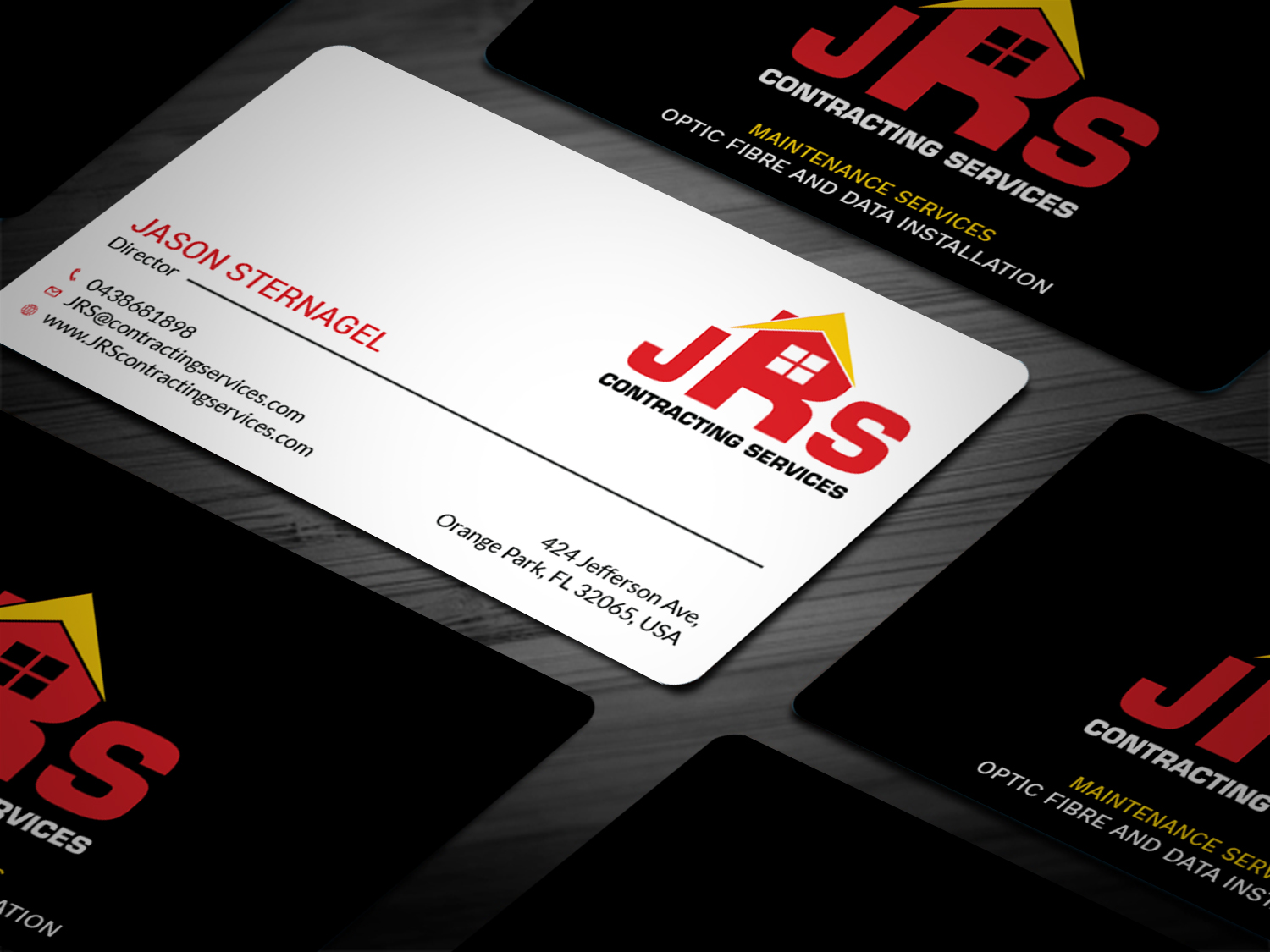 Business Card Design by Tripti Ranjan Gain for JRS Contracting Services | Design #19862543