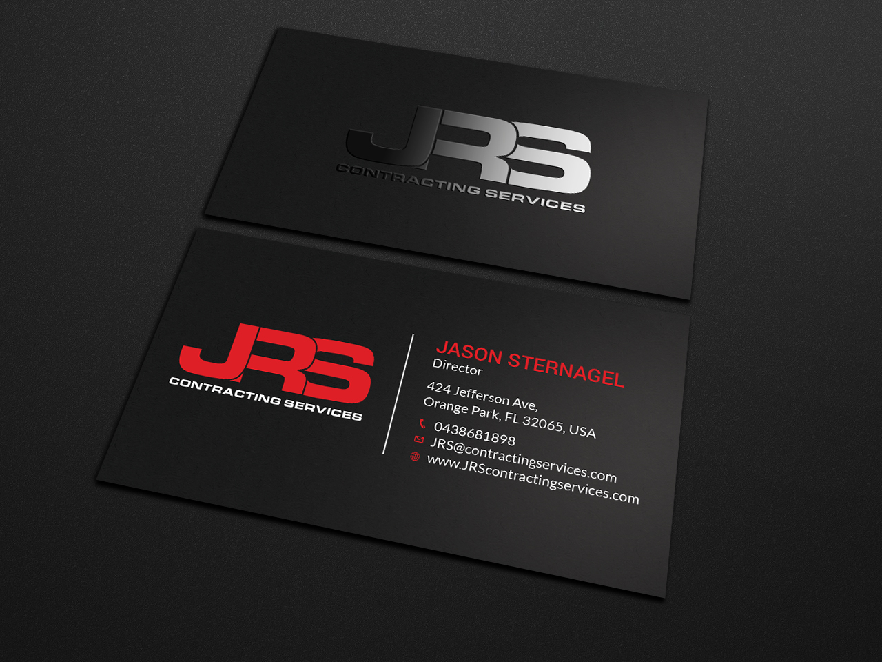 Business Card Design by Tripti Ranjan Gain for JRS Contracting Services | Design #19880685