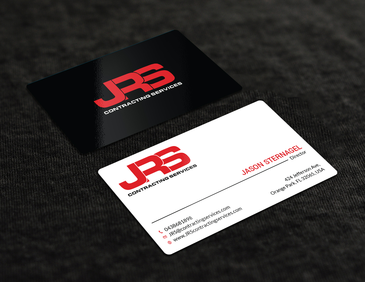 Business Card Design by Tripti Ranjan Gain for JRS Contracting Services | Design #19880686