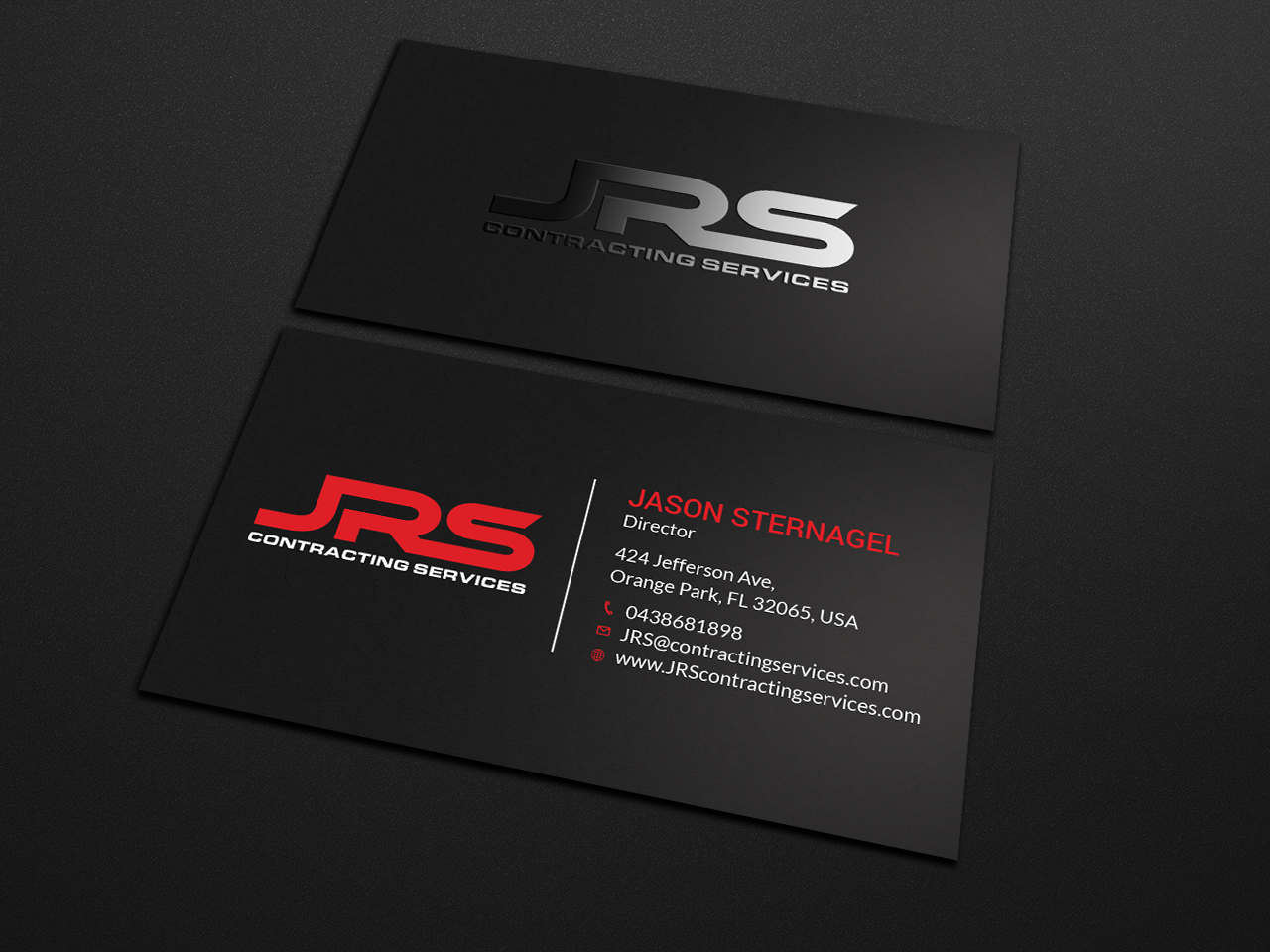 Business Card Design by Tripti Ranjan Gain for JRS Contracting Services | Design #19880687