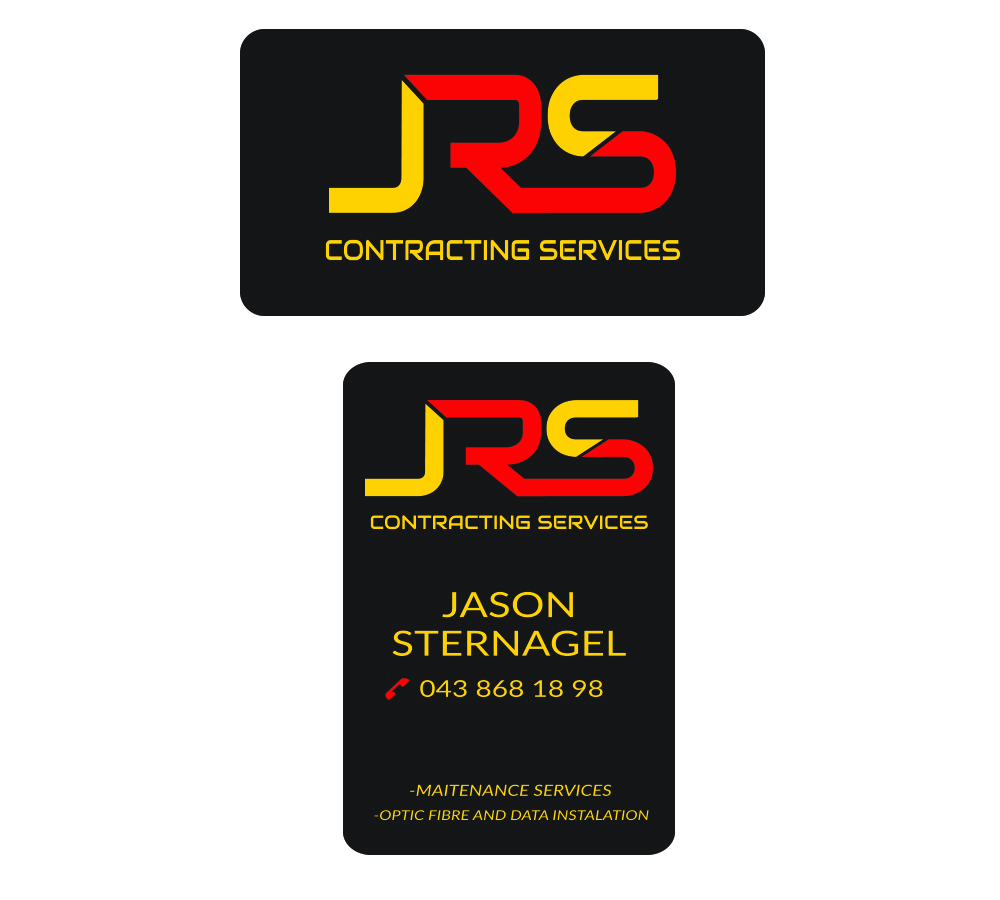 Business Card Design by a.karanovic for JRS Contracting Services | Design #19872161